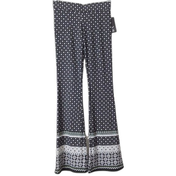 BCX | Lightweight Green Multi-toned Pull-on Pants M - Picture 1 of 9